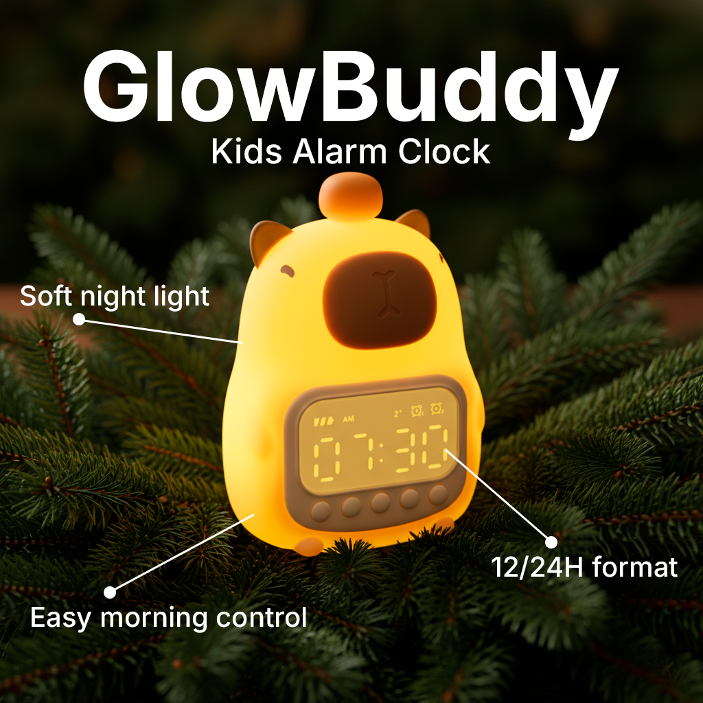 GlowBuddy Alarm Clock