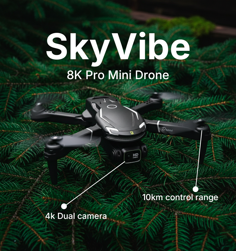 SkyVibe 8K Pro Mini Drone
