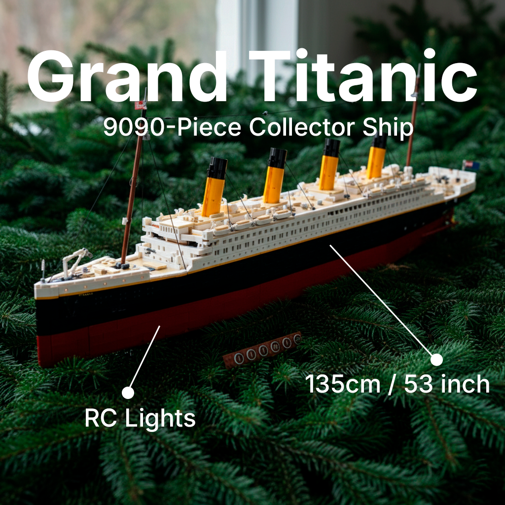 Grand Titanic 9090-Piece Collector Ship