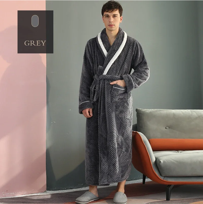 Cozy Luxe Flannel Couple Robe Set