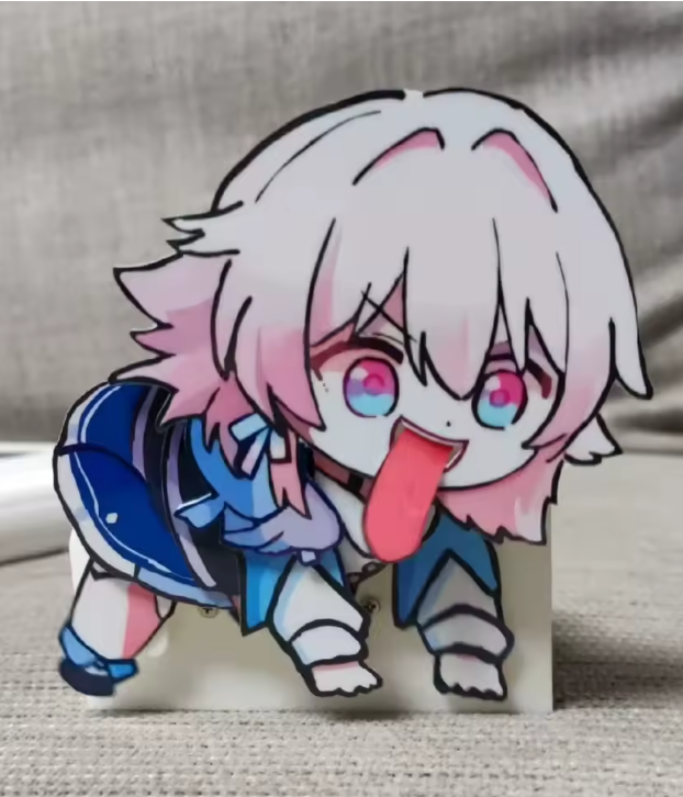 Anime Electric Motion Figure Miyabi ZZZ / Doro Nikke / March Honkai