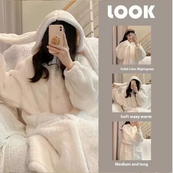 CozyCloud Oversized Sherpa Robe