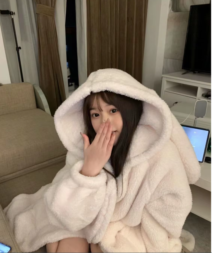 CozyCloud Oversized Sherpa Robe