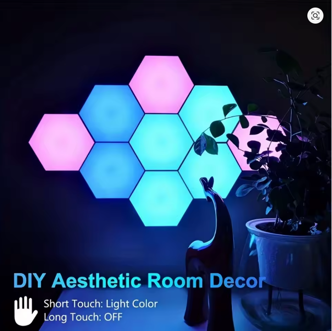 Luminos DIY Hexagon Touch Lights (1pc)