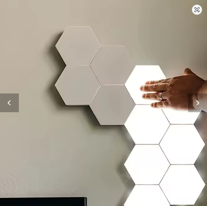 Luminos DIY Hexagon Touch Lights (1pc)