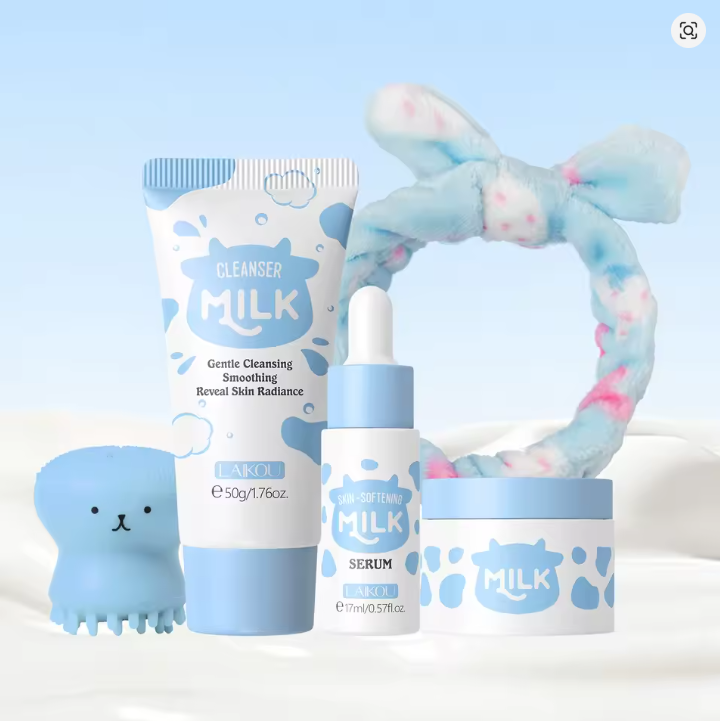 Vitamin C & Milk Skincare Sets