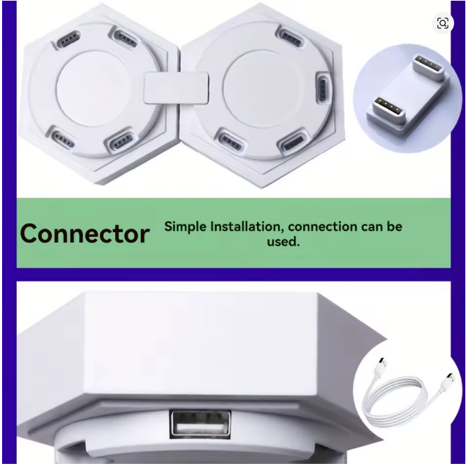 Luminos DIY Hexagon Touch Lights (1pc)