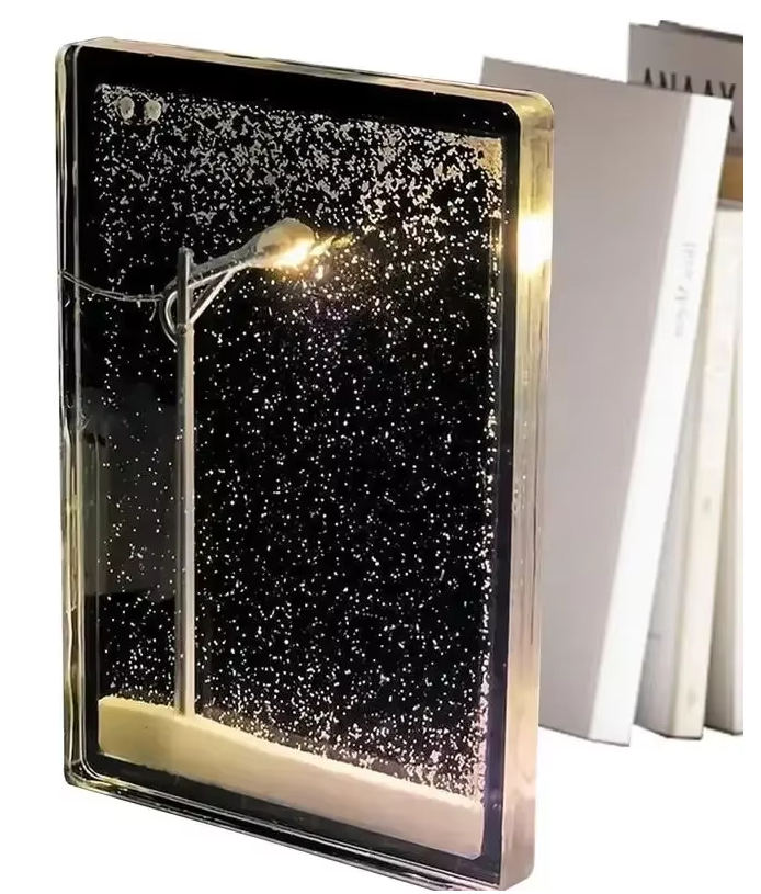 Winter's Glow DIY Snow Lantern