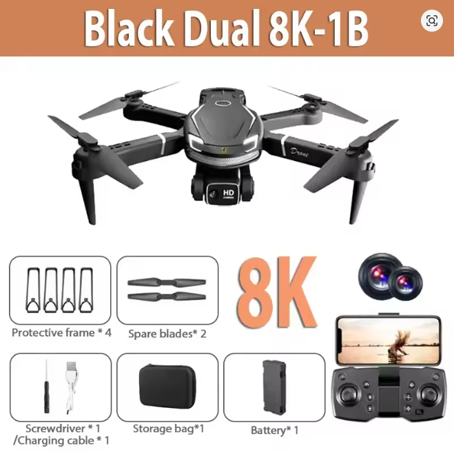 SkyVibe 8K Pro Mini Drone
