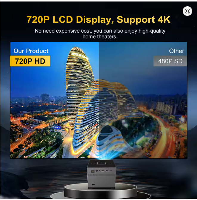 Xnano 4K Smart Portable Projector