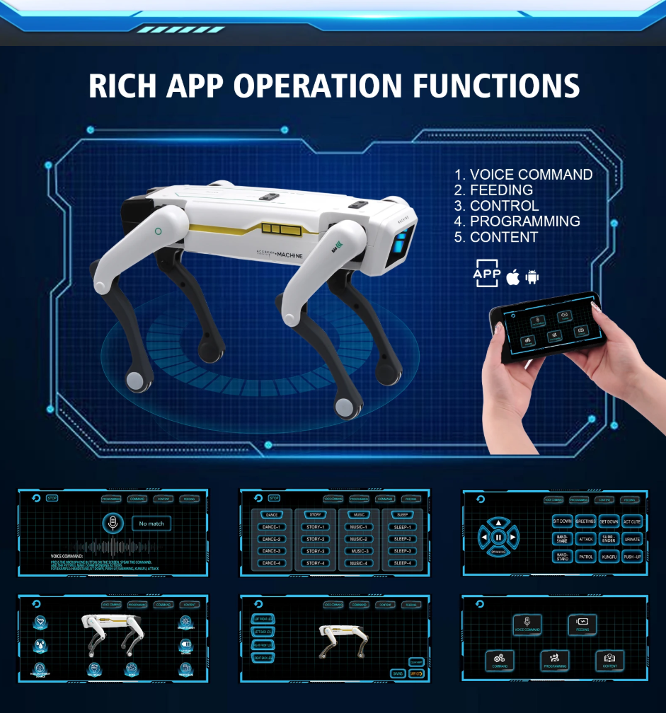 BuddyBot Smart AI Robot Dog
