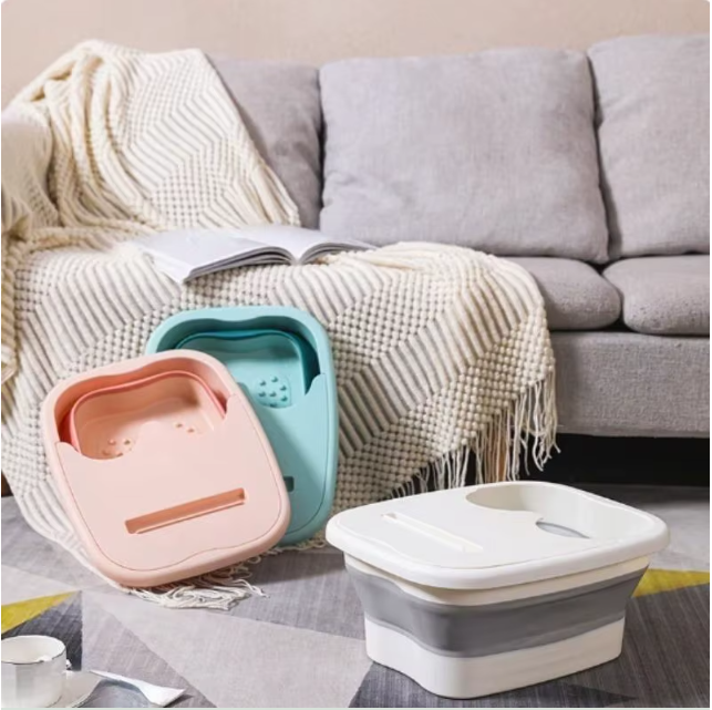 Foldable foot bath