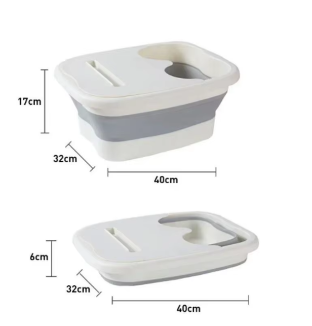 Foldable foot bath