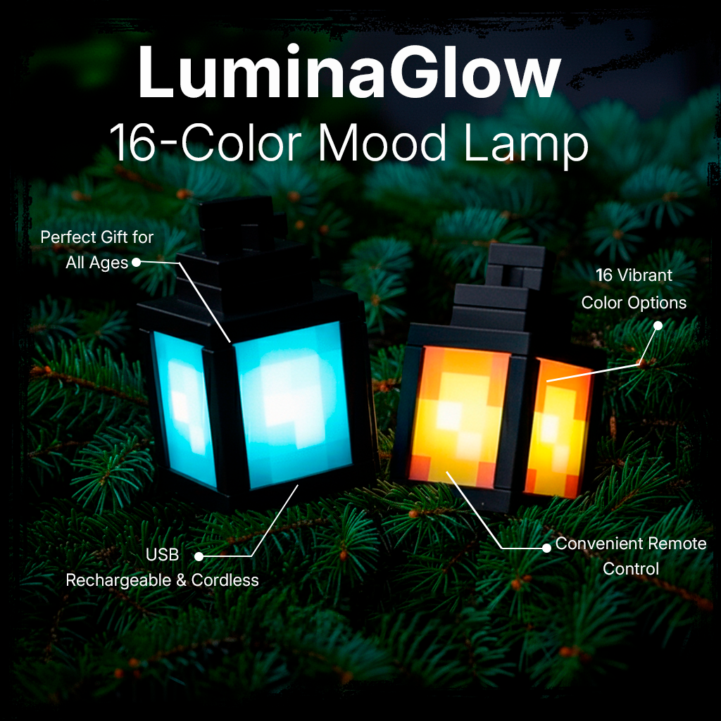 LuminaGlow Mood Lamp
