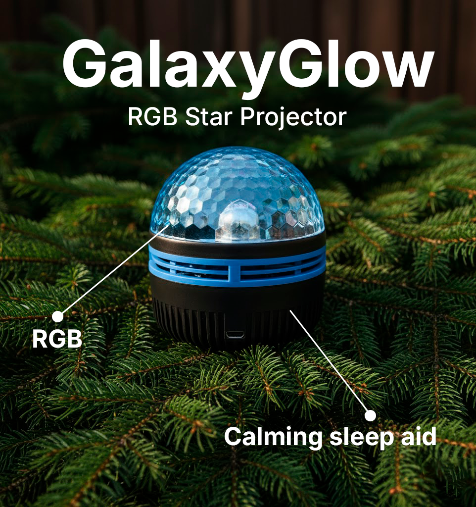 GalaxyGlow RGB Star Projector